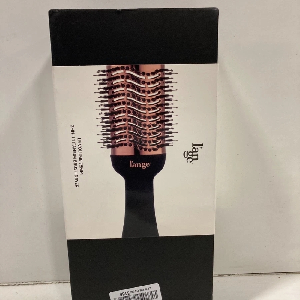 Lange Le Volume Titanium Blow Dryer Brush OPEN BOX - Black